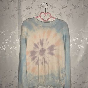kohl’s pastel tie dye sweater